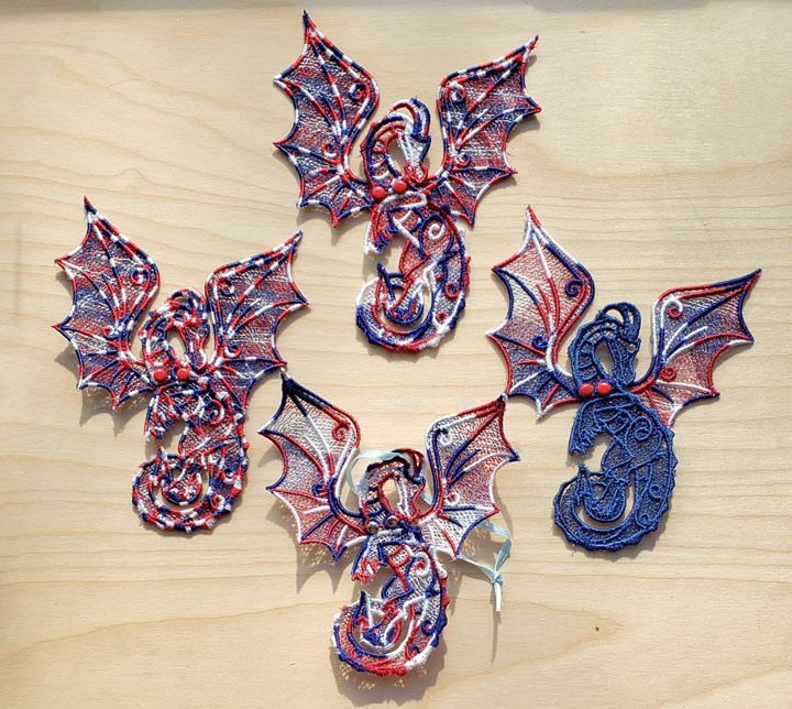 Patriotic Dragons