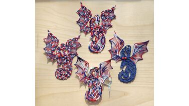 Patriotic Dragons